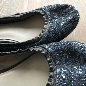 Vera Wang Lavender Label Shoes - Vera Wang Lavender Blue Sparkle Flats 8 Vera Wang Lavender Label Shoes - Vera Wang Lavender Blue Sparkle Flats 8